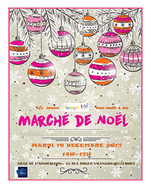 Marché de Noël Temps lib' 2017